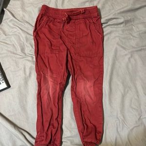 Maroon cargo pants
